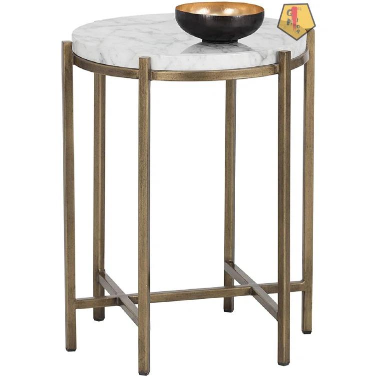 Cross Legs End Table