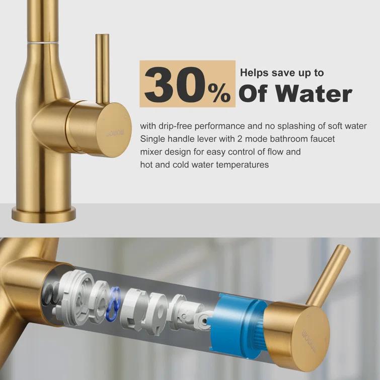 Single-Hole Single-handle Bathroom Faucet