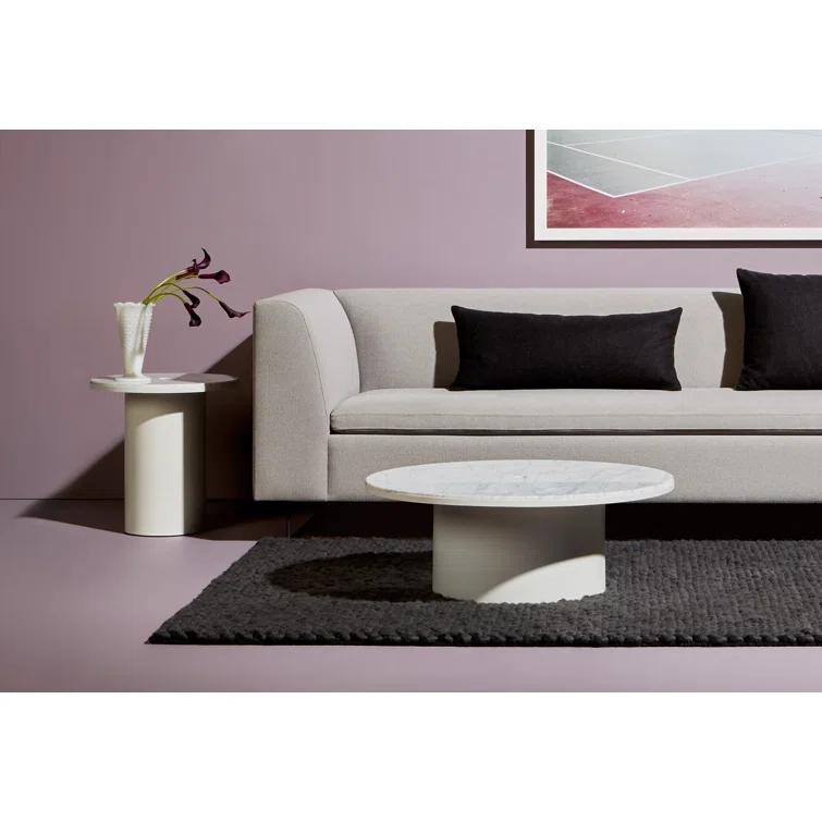 Plateau Marble Top End Table