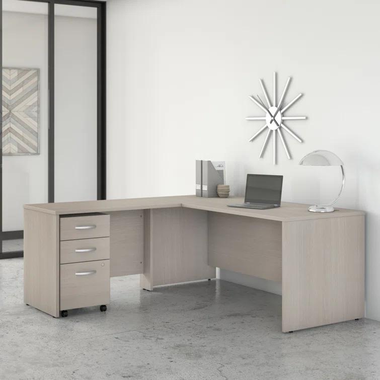 Studio C L Shaped Desk with Return