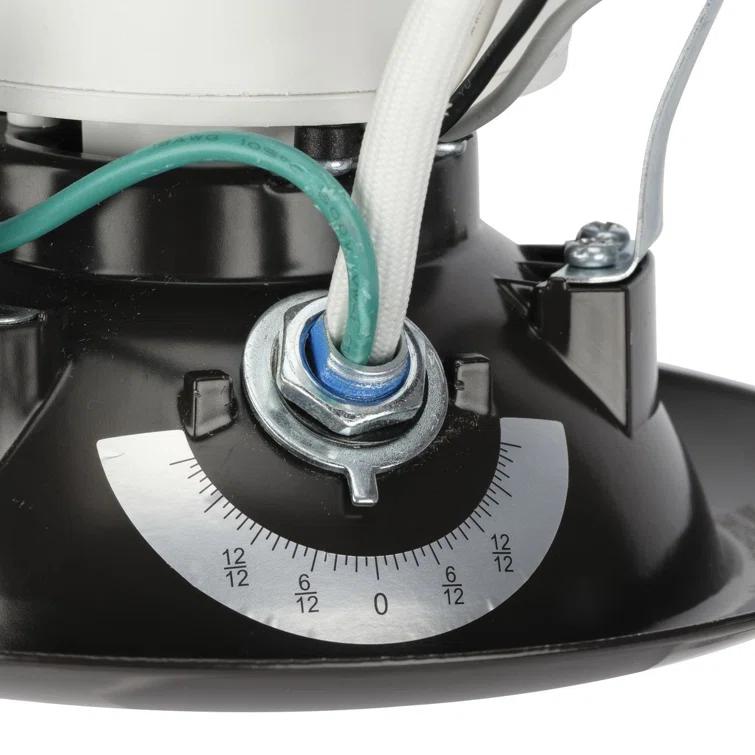 4-Inch Adjustable Eyeball 5-CCT Recessed Trim