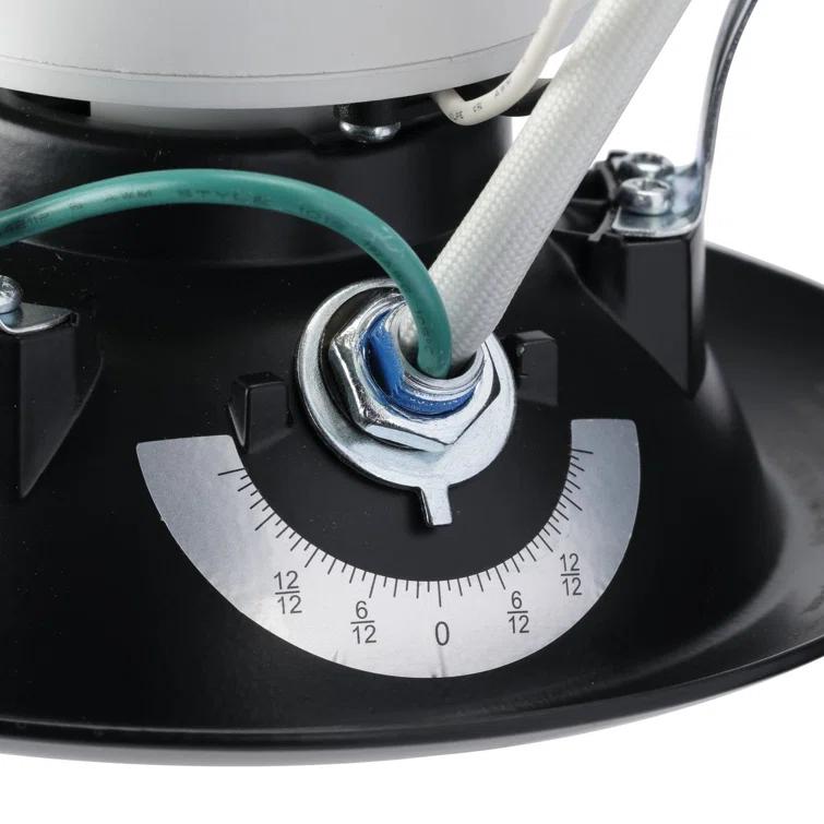 Progress Lighting P800022-031-CS 4-Inch Adjustable Eyeball 5-CCT Recessed Trim