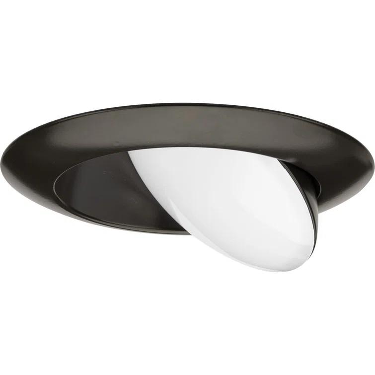 4-Inch Adjustable Eyeball 5-CCT Recessed Trim