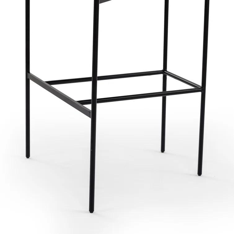Kyleigh Bar Stool - Slate Boucle