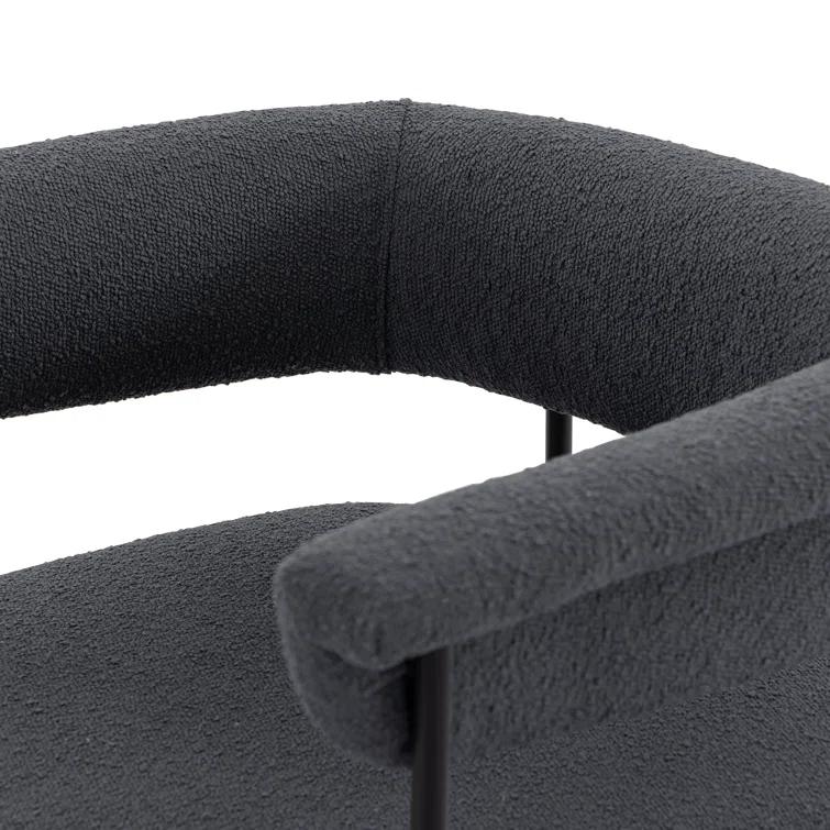 Kyleigh Counter Stool - Slate Boucle