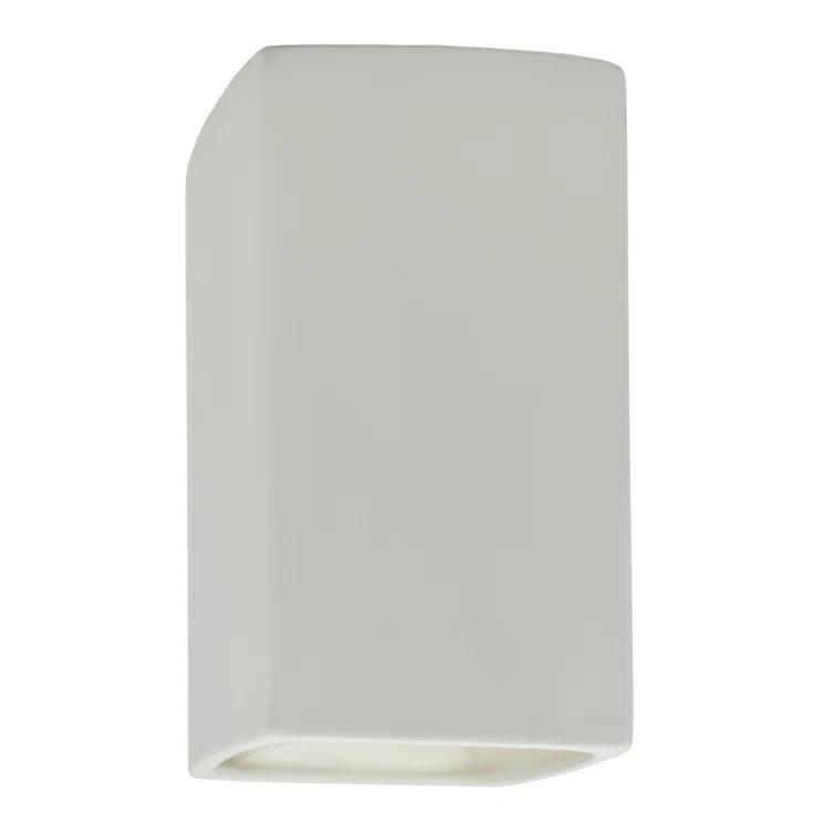 Justice Design Group Cer-5265W Ambiance 2 Light 13" Tall Led Cylinder Outdoor Wall Sconce