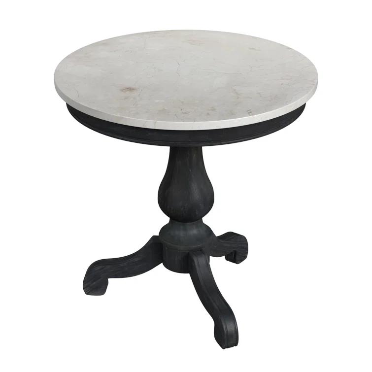 Aberdale End Table with Marble Top