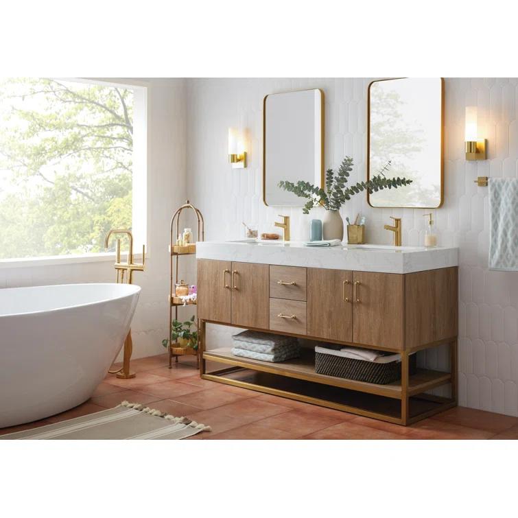 Freestanding Soaking Acrylic Bathtub
