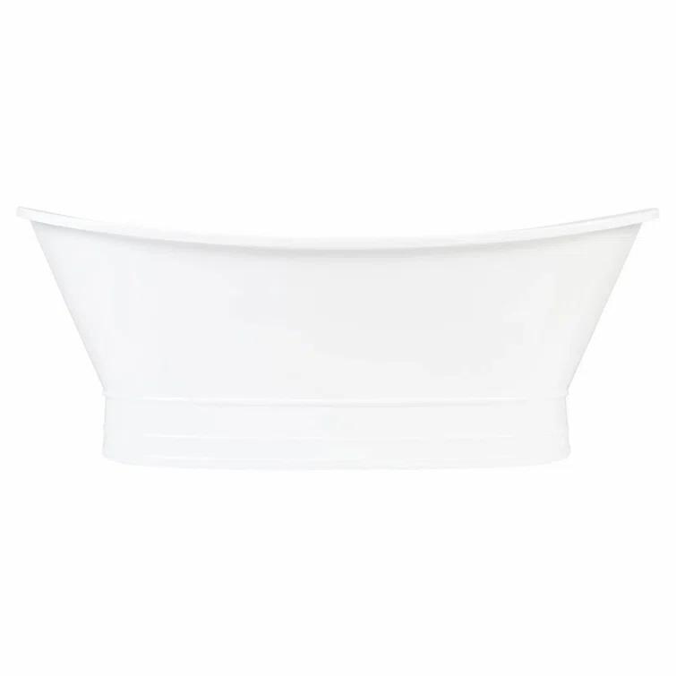 69" Desborough Acrylic Freestanding Soaking Bathtub