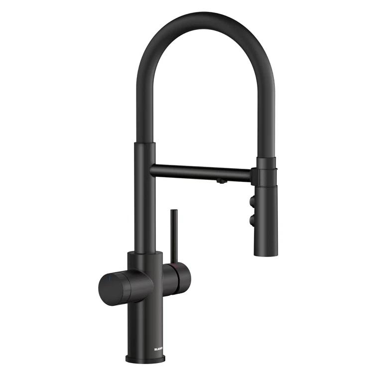 Catris Flexo Filter-Ready Semi-Pro Pull Down Single Handle Kitchen Faucet