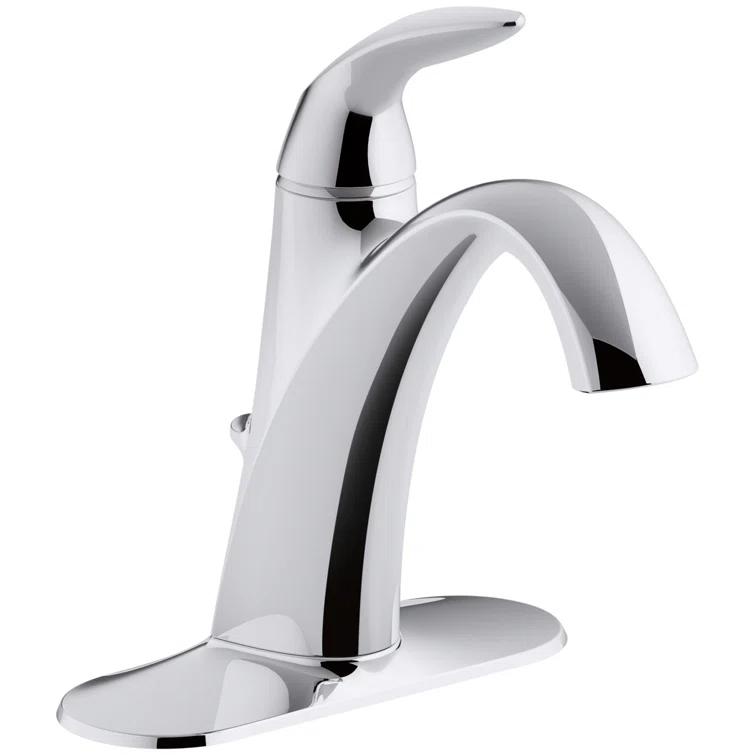 Alteo Single Hole Bathroom Faucet with Drain Assembly