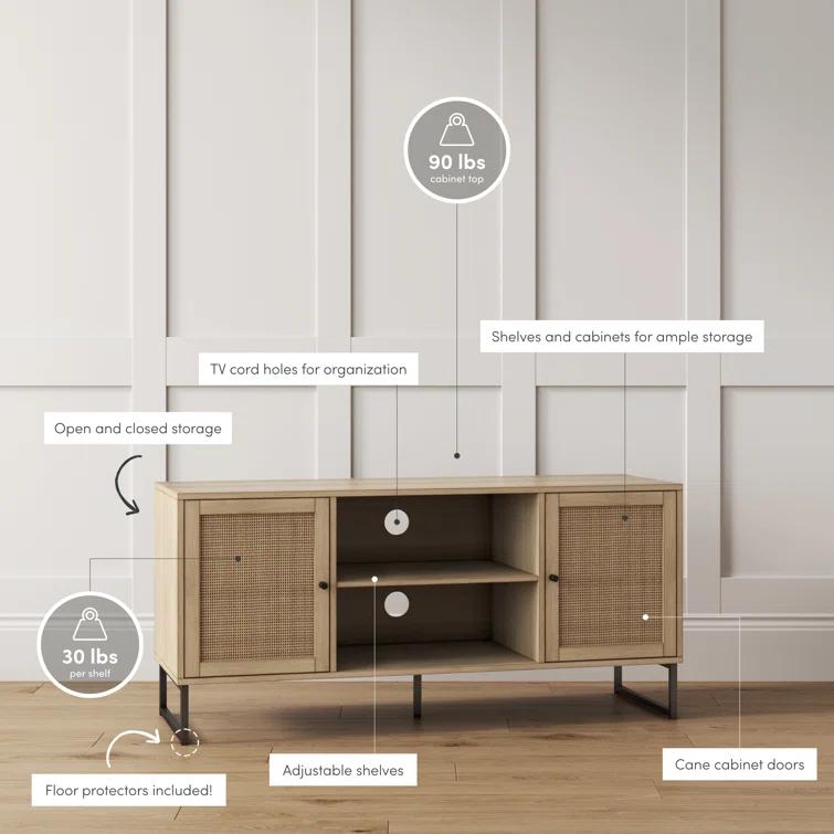 Mina TV Stand for TVs up to 55"