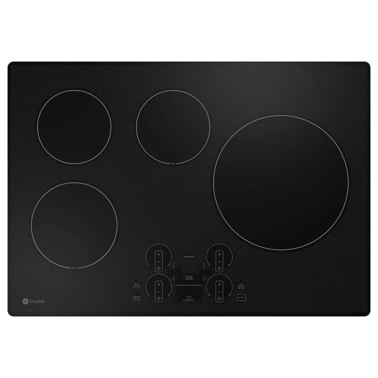 GE Profile™ PHP7030DTBB 29.75" Induction Cooktop with 4 Elements