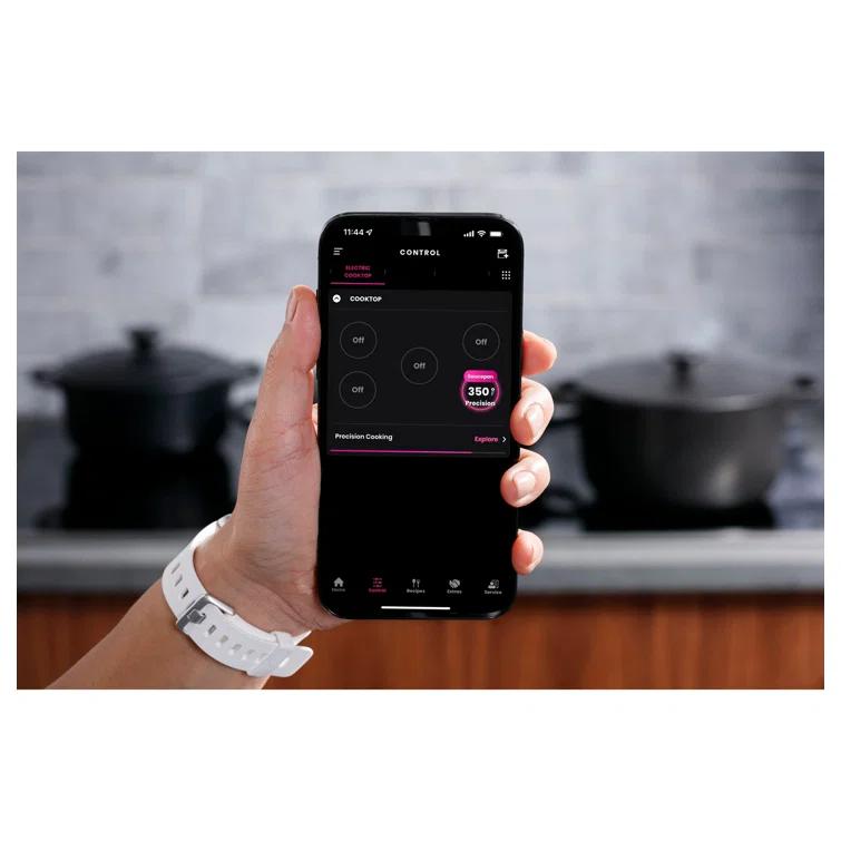 GE Profile™ PHP7030DTBB 29.75" Induction Cooktop with 4 Elements