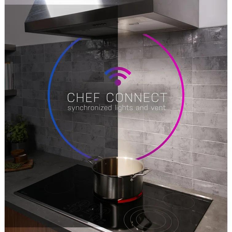 GE Profile™ PHP7030DTBB 29.75" Induction Cooktop with 4 Elements