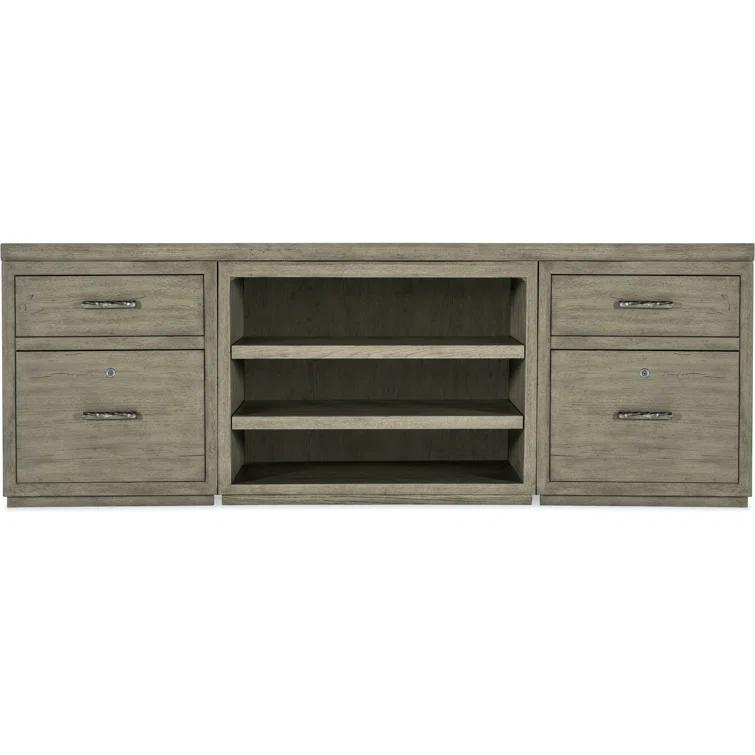 Linville Falls 84'' Wide 4 - Drawer Filing Credenza
