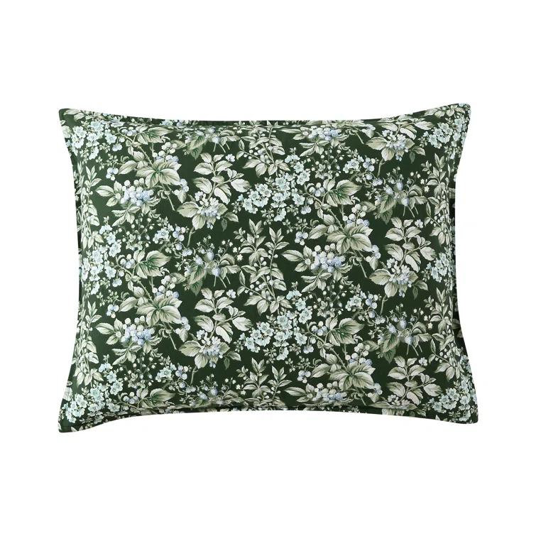Laura Ashley Laura Ashley Bramble Floral Cotton Reversible Comforter Bonus Set