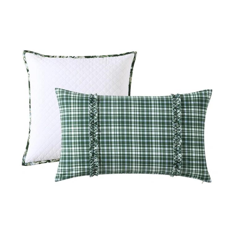 Laura Ashley Laura Ashley Bramble Floral Cotton Reversible Comforter Bonus Set