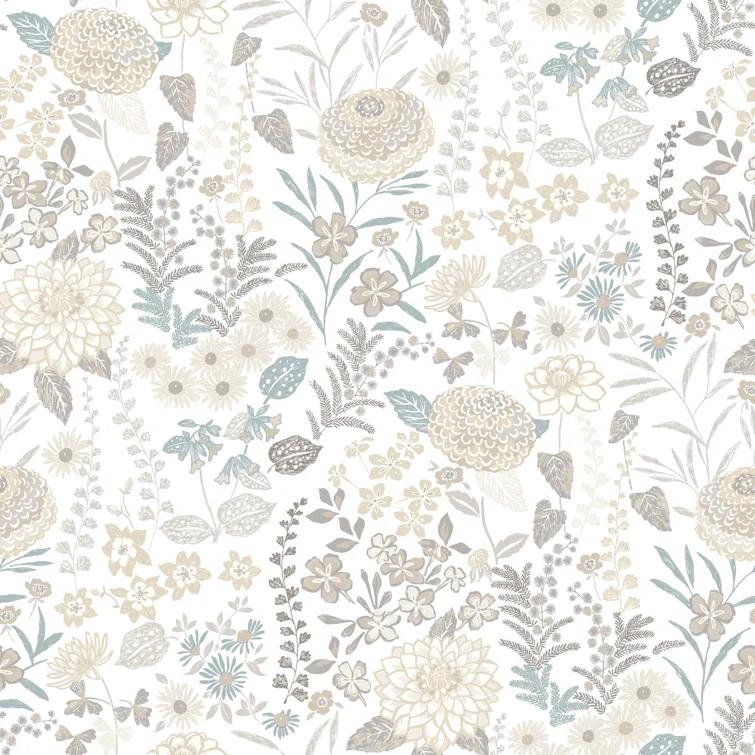 Peel & Stick Floral Roll