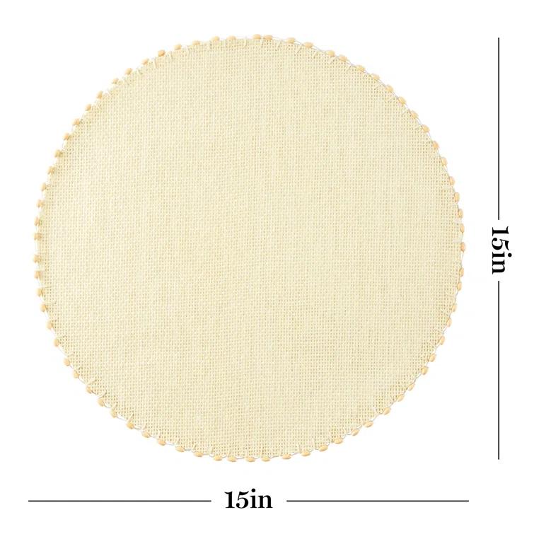 Martha Stewart Martha Stewart Woven Water Resistant Lindos Placemat (Set of 6)