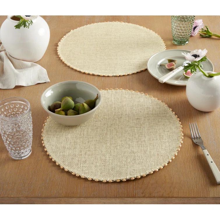 Martha Stewart Martha Stewart Woven Water Resistant Lindos Placemat (Set of 6)