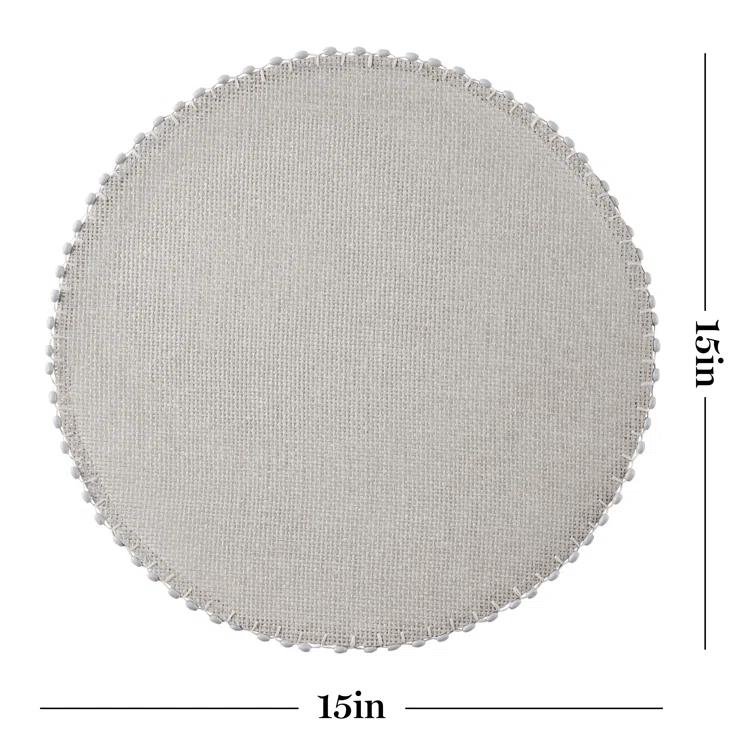 Martha Stewart Martha Stewart Woven Water Resistant Lindos Placemat (Set of 6)