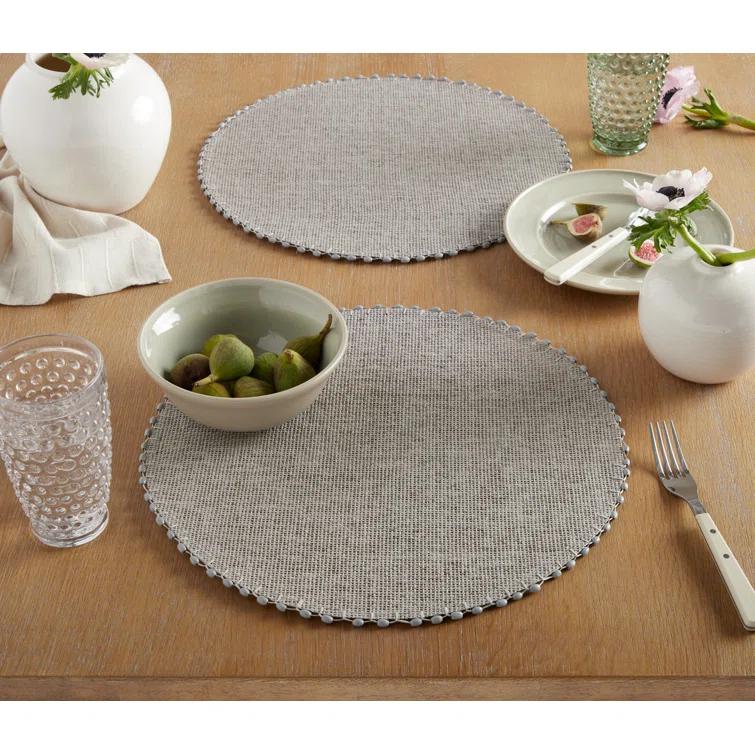 Martha Stewart Martha Stewart Woven Water Resistant Lindos Placemat (Set of 6)