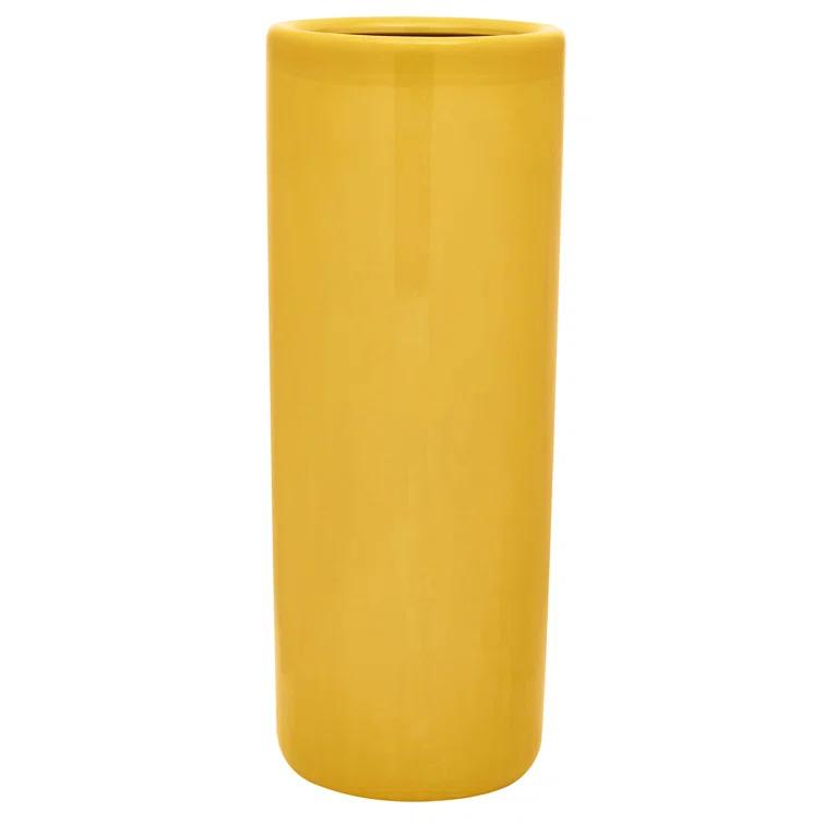 24" Bright Yellow Umbrella Stand