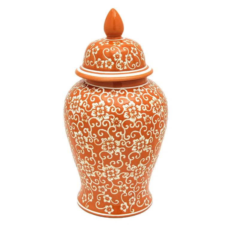 Willa Arlo™ Interiors Latoya Handmade Ceramic / Porcelain Ginger Jar