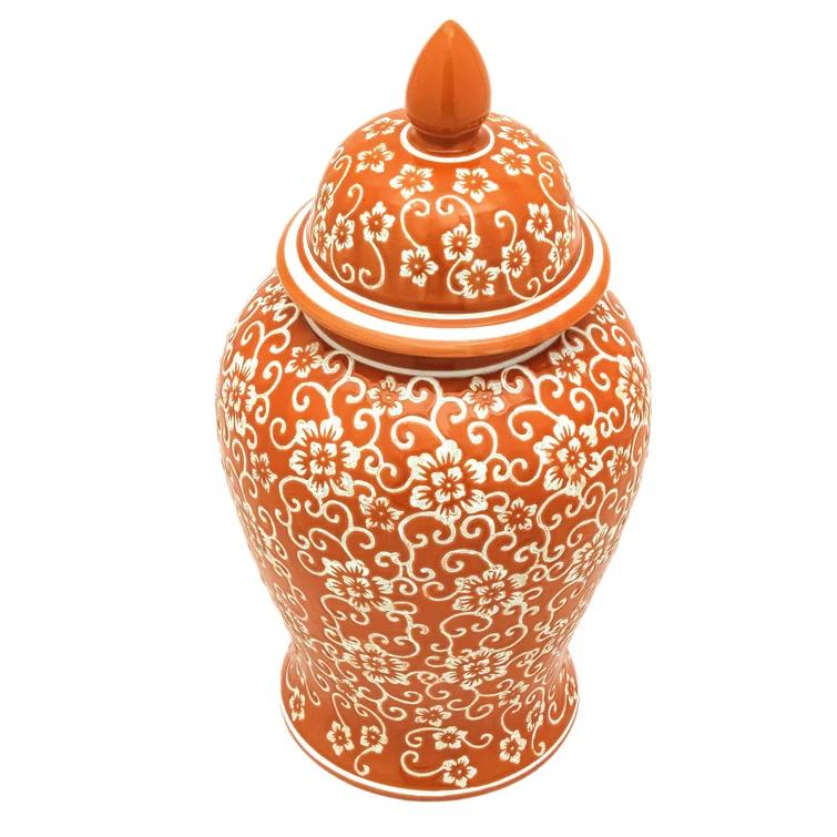 Willa Arlo™ Interiors Latoya Handmade Ceramic / Porcelain Ginger Jar