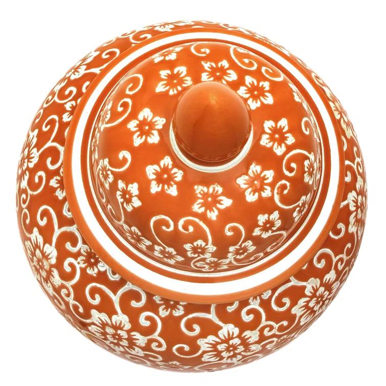 Willa Arlo™ Interiors Latoya Handmade Ceramic / Porcelain Ginger Jar