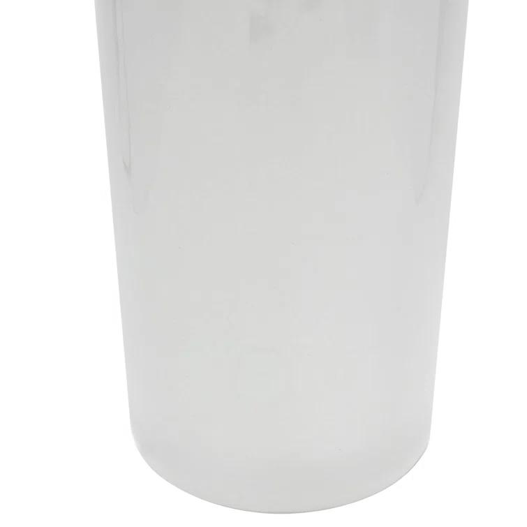 24" White Porcelain Umbrella Stand