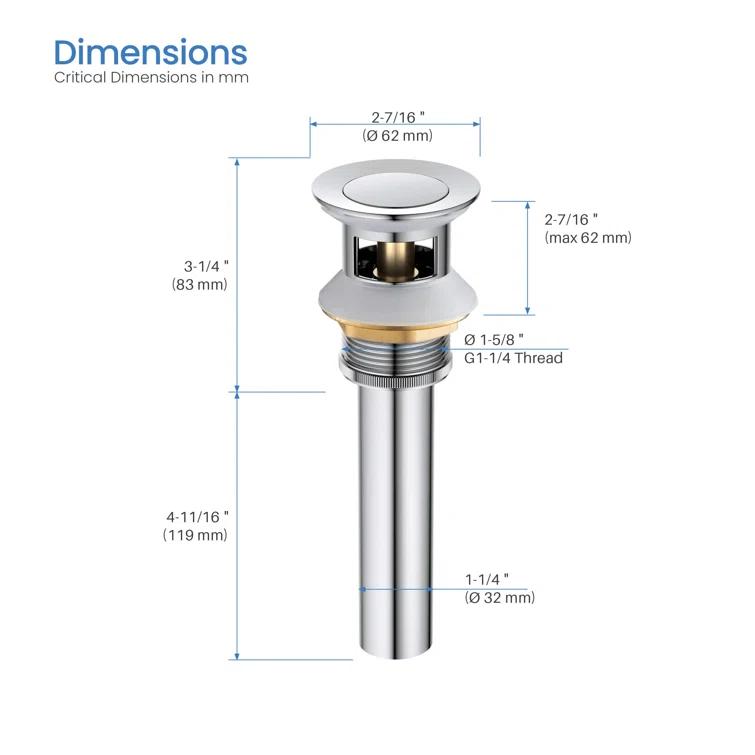 Cube Widespread Faucet 2-handle Bathroom Faucet with Drain Assembly