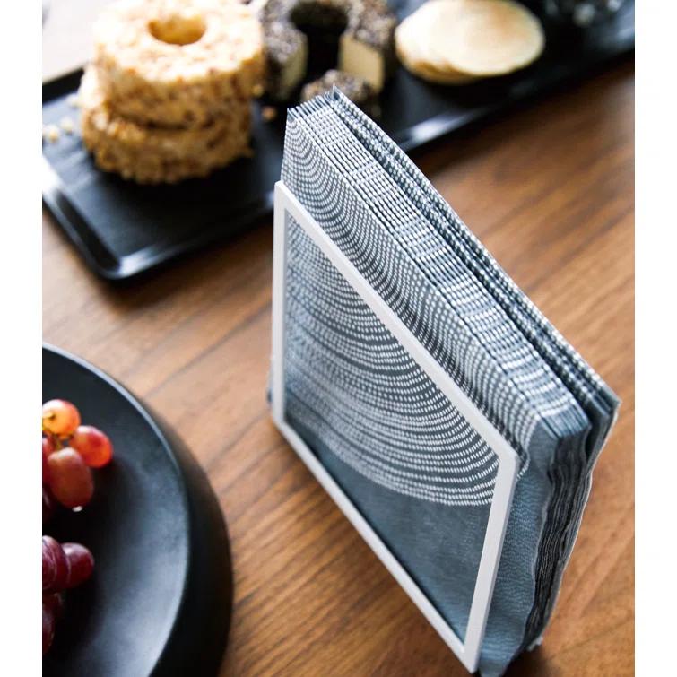 Yamazaki Home Napkin Holder - Kitchen Storage, Table Organizer, Steel