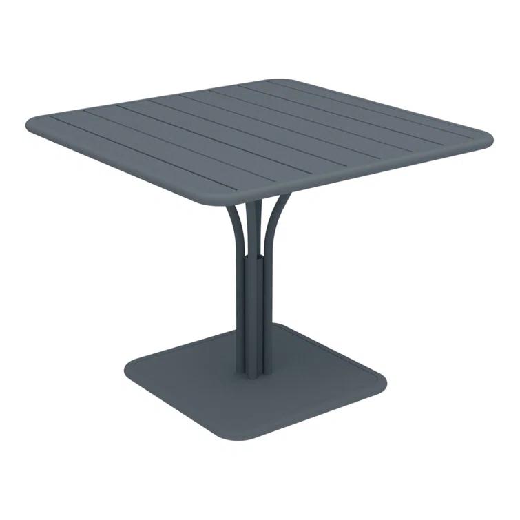 Luxembourg Square Metal Outdoor Dining Table