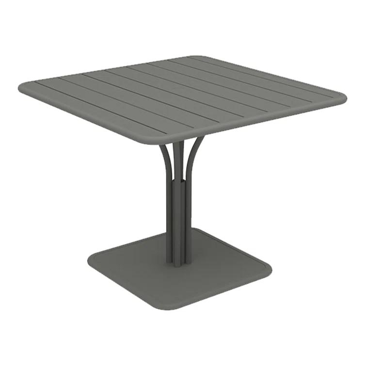 Luxembourg Square Metal Outdoor Dining Table
