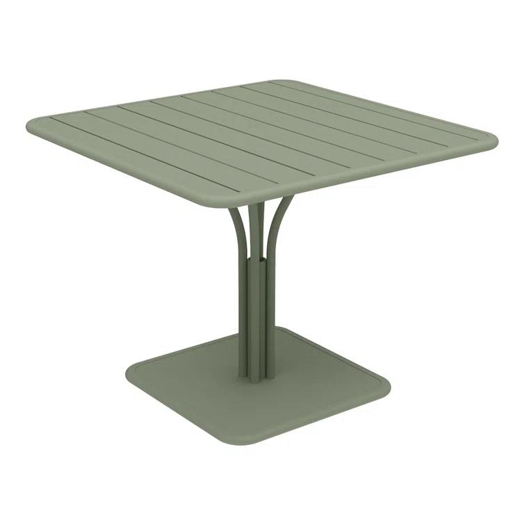 Luxembourg Square Metal Outdoor Dining Table