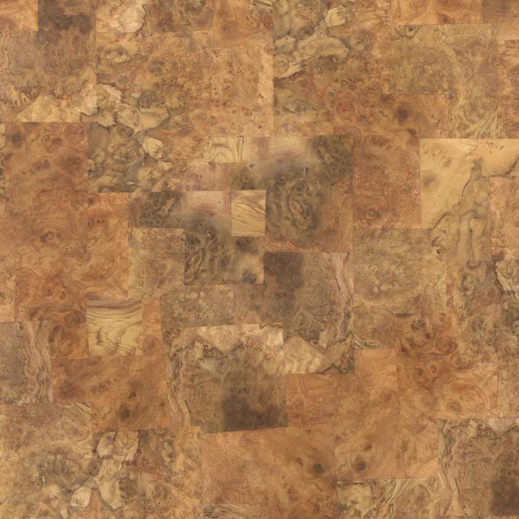 Sunako Coffee Table - Brown Burl