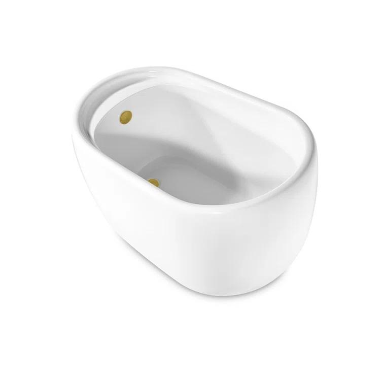 1300 mm x 800 mm Freestanding Roll Top Bathtub
