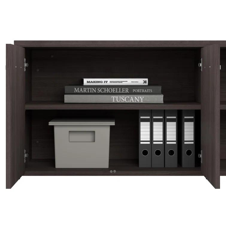 Office 500 Collection 3 Piece Rectangular 60W Computer Desk Office Set