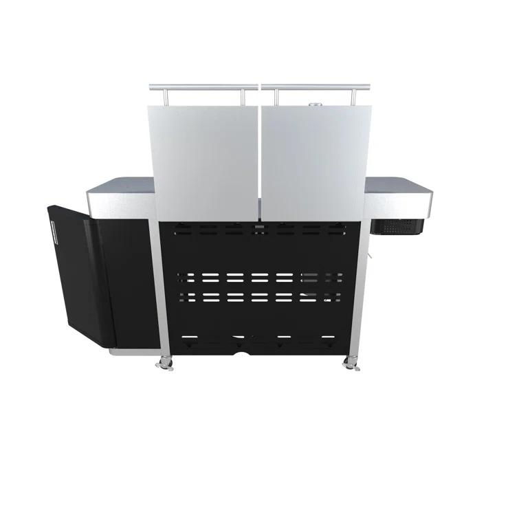 Charbroil Medallion Series Vista 3-in-1 Mini Kitchen - Gas Grill, Griddle, and Pizza Oven