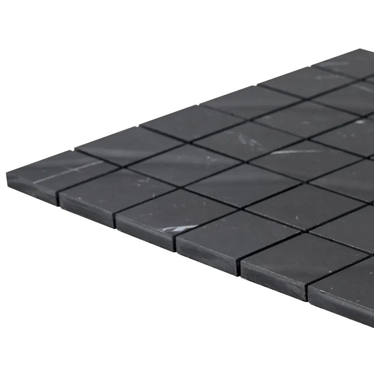 Penthouse 2" x 2" Porcelain Grid Mosaic Wall & Floor Tile