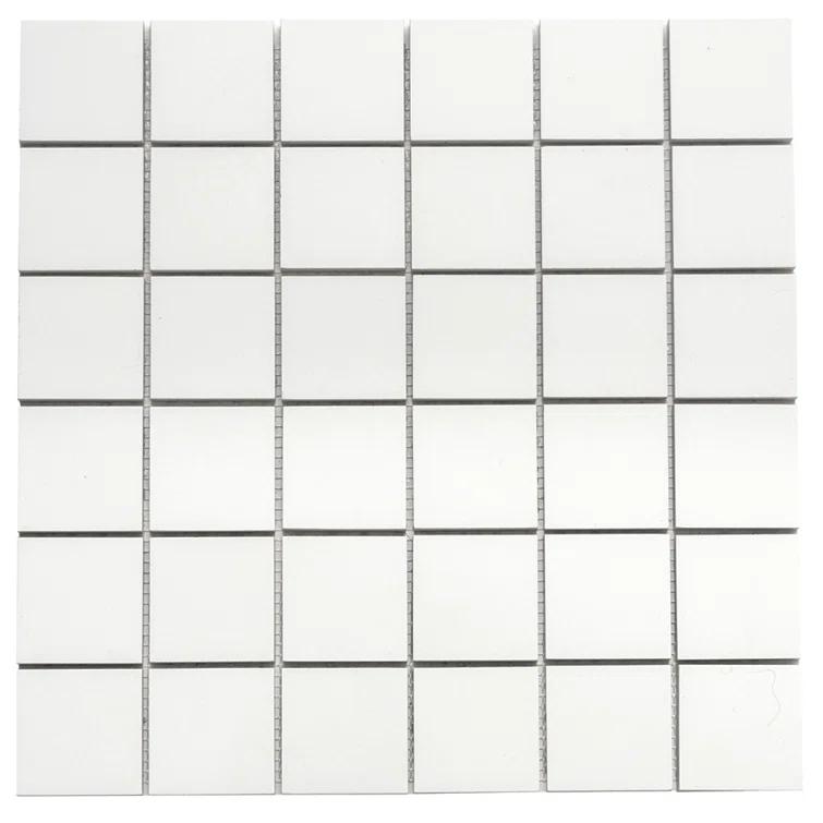 Penthouse 2" x 2" Porcelain Grid Mosaic Wall & Floor Tile
