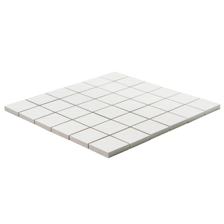 Penthouse 2" x 2" Porcelain Grid Mosaic Wall & Floor Tile