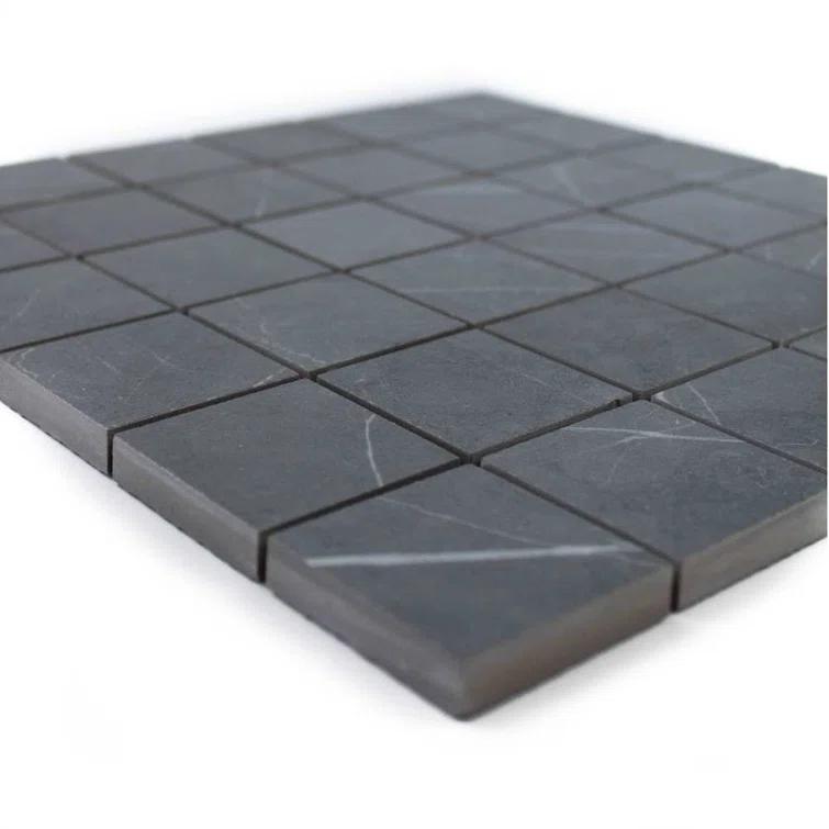 Penthouse 2" x 2" Porcelain Grid Mosaic Wall & Floor Tile