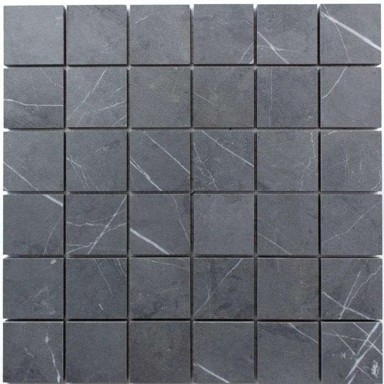 Penthouse 2" x 2" Porcelain Grid Mosaic Wall & Floor Tile