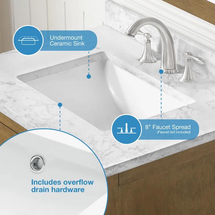 OVE Decors Athea 30" Single Bathroom Vanity
