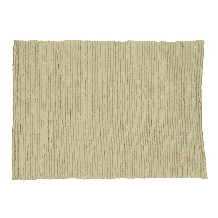 Jayapura 95% Water Hyacinth - 5% Polyester No Pattern Rectangle Placemat (Set of 4)
