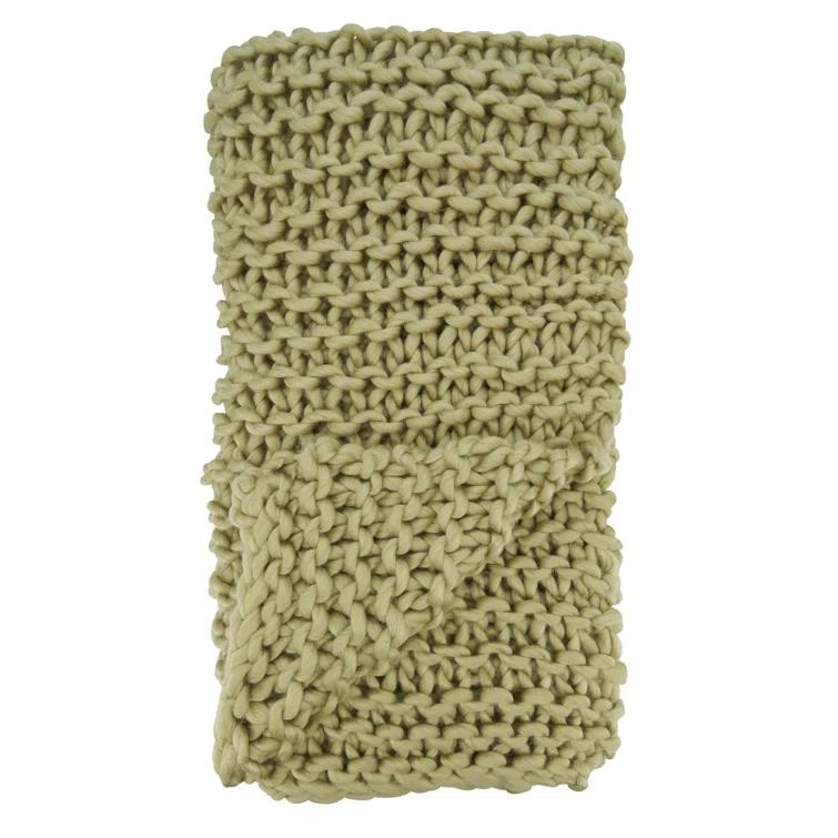 Birch Lane™ Chunky Knit Throw Blanket