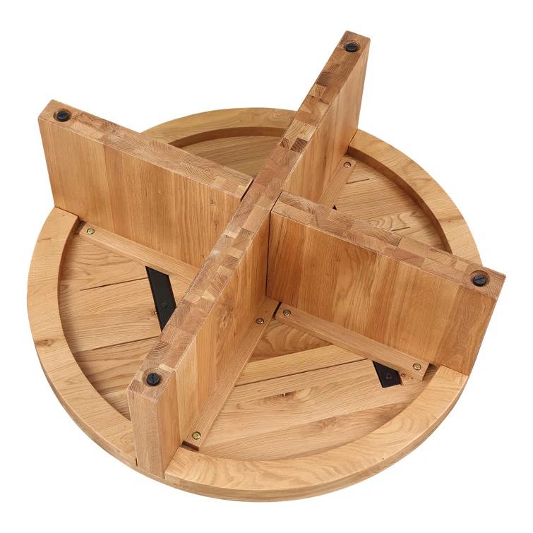 Alford Round Coffee Table - Natural